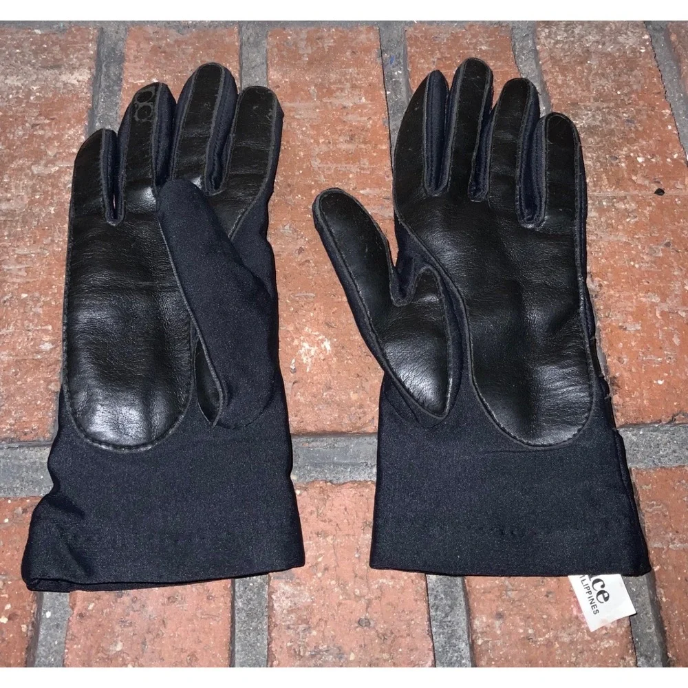 Notice Womens Black‎ Thinsulate Nylon Gloves Size L